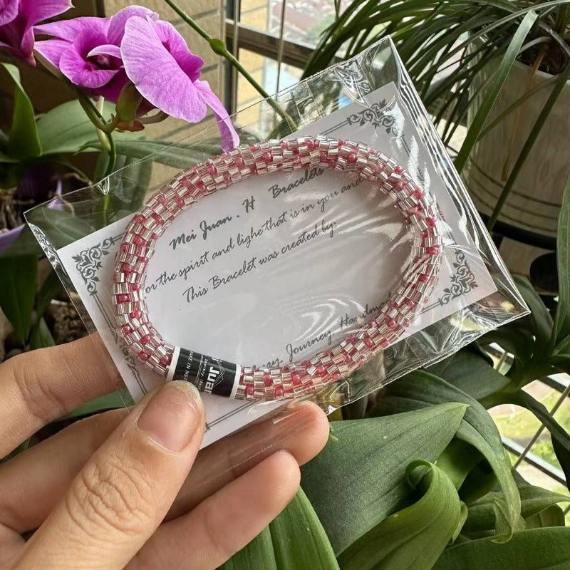 Wholesale Japanese Bohemian Rice Beads All-match Fragrance Diffuser Bracelet